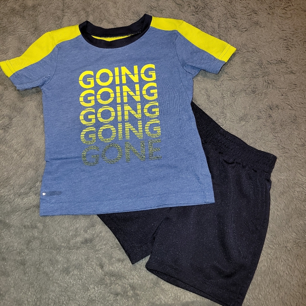 Tee and short set